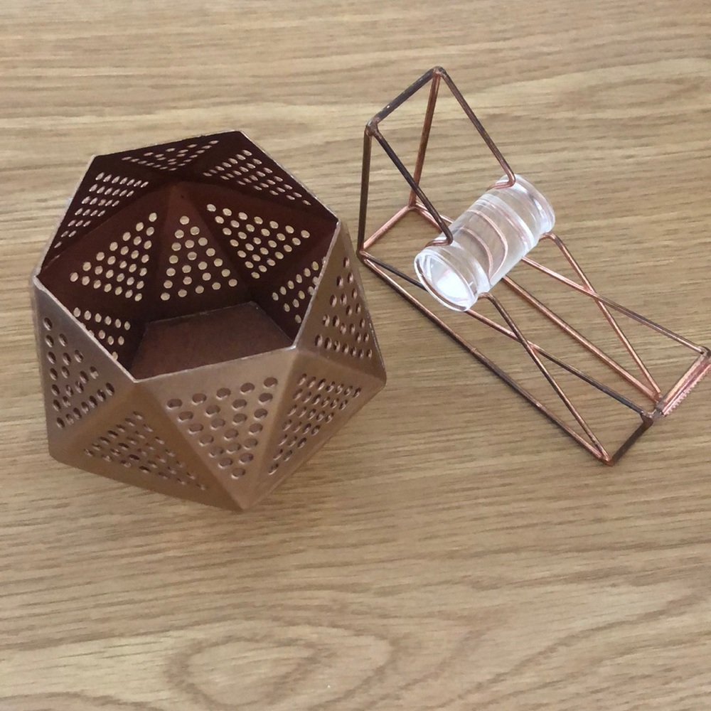 Rose 🌹 Gold Tape Dispenser and pen 🖊 holder